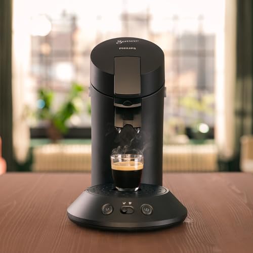 SENSEO Cafetière à dosette Original Plus Noir intense CSA210/61