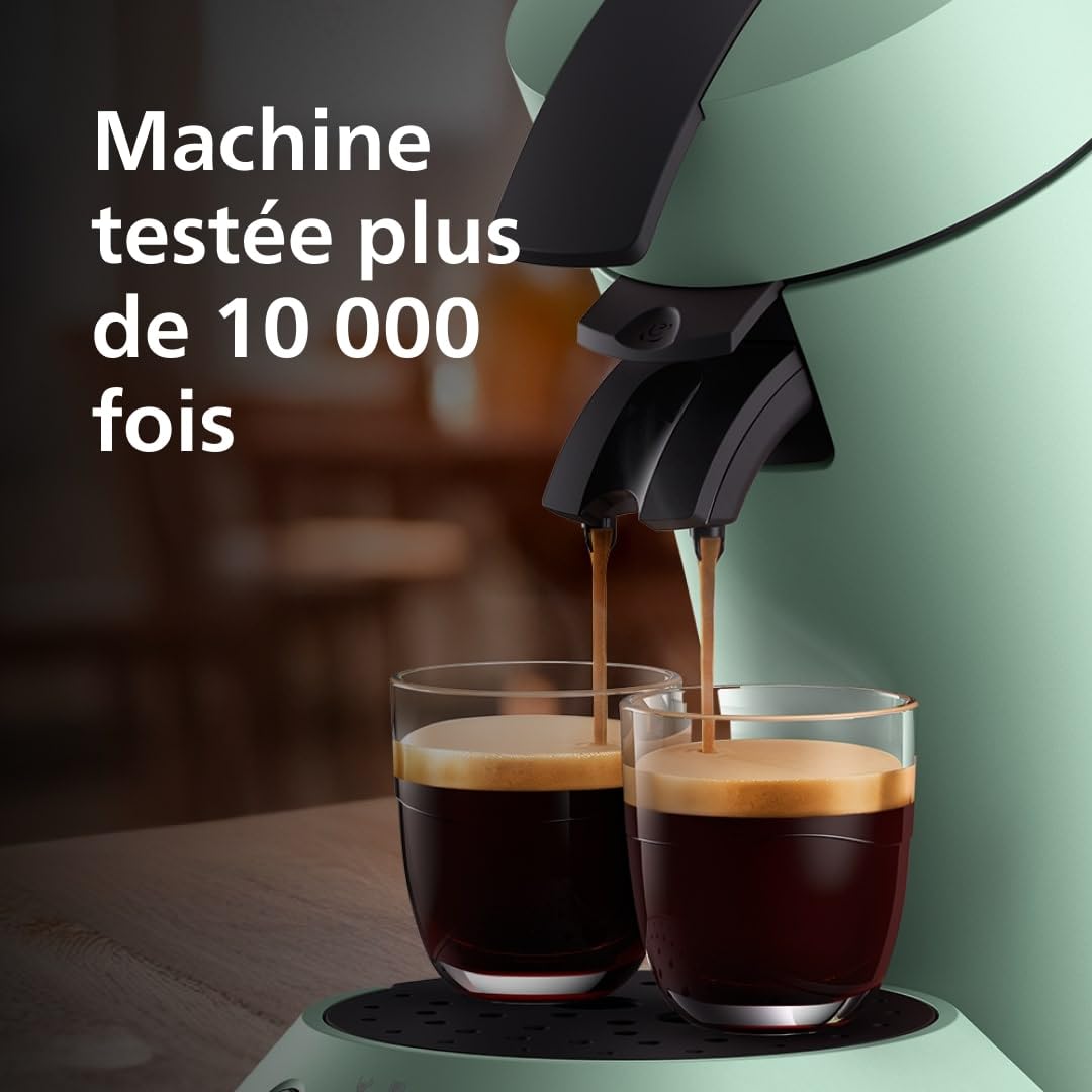 Senseo Original Plus Machine à café à dosettes Vert Désert CSA210/80